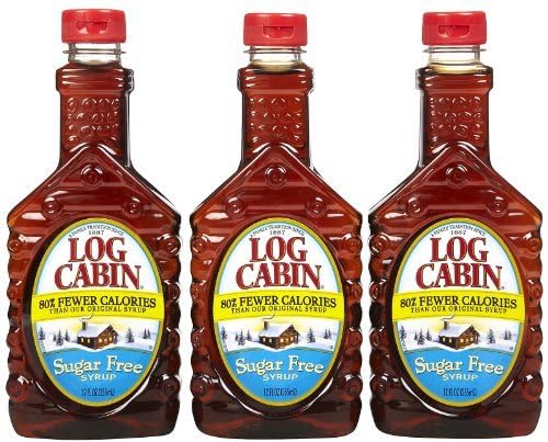Log Cabin Sugar Free Syrup 12 Ounce -- 12 Case