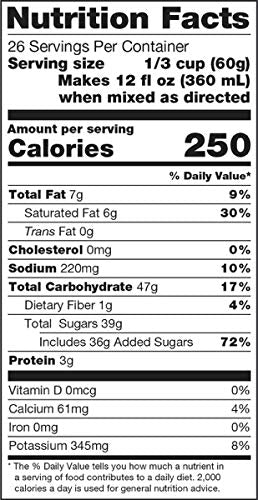 Dr. Smoothie Café Essentials Ginger Spiced Chai – No Artificial Colors Flavors or Sweeteners – Shelf Stable – 66mg of Caffeine – Great for Hot Iced &amp Frozen Frappes (3.5 lb Bag 26 Servings)