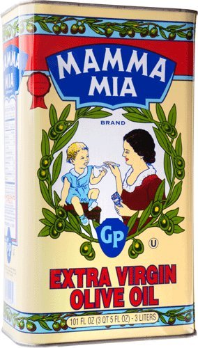 Mamma Mia Extra Virgin Olive Oil 101 ounce can