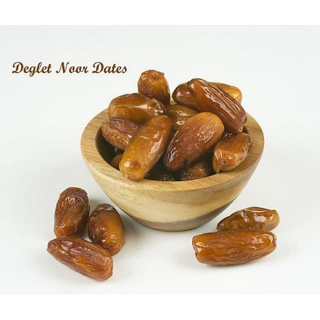 Organic Pitted Dates | 100% Algerian Deglet Noor| Certified ORGANIC NON-GMO VEGAN KOSHER naturally sweet and Gluten-free NO sugar added NO sulfurs or preservatives Nut-Free. (19.84 BULK)