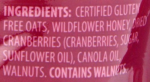 Udi's Gluten Free Granola Cranberry 12 oz Pouches (Pack of 3)
