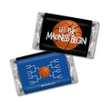 100ct Basketball Party Favors Wrappers for Miniatures Let the Madness Begin (100 Count) - Blue - Candy Not Included
