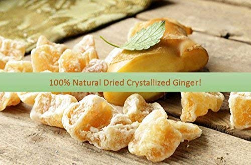 Anna and Sarah Organic Dried Crystallized Ginger in Resealable Bag 5 Lbs