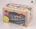 Queen Mary Theme Blend English Breakfast Black Ceylon Tea 25 Bags in Decorative Wood Crate