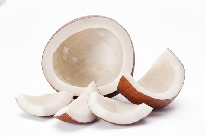 Copra Dry Coconut Dry Copra Sun Dried Support weight management Suitable for vegetarians - 500 gm