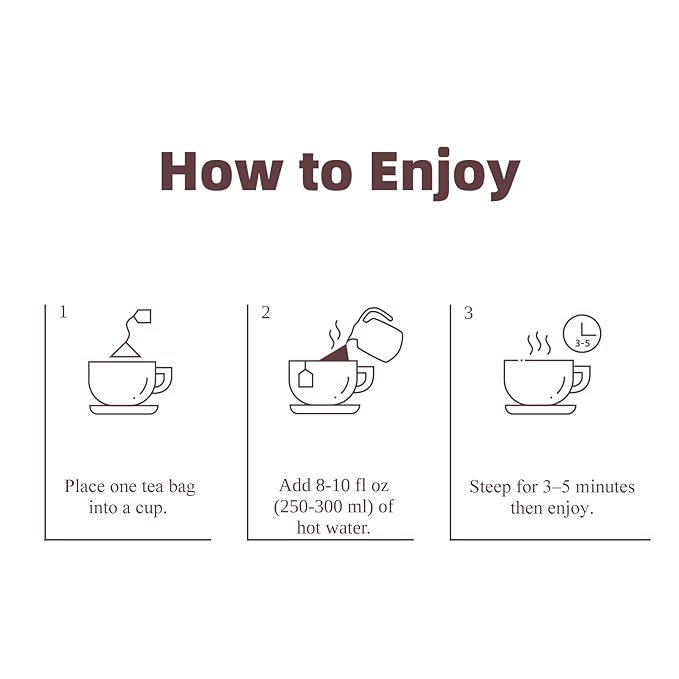 I WUGU Chinese Jujube Longan Wolfberry Tea Caffeine-Free Tea Bags Red Dates Tea Warming Comfort Energy &amp Relaxation Natural Additive-Free Wellness Tea 30 Single-Serve Sachets of 12g/0.4oz e