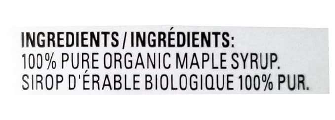 Camp 100% Pure Organic Maple Syrup Canadian Grade A 250mL/8.7 fl. oz. {Imported from Canada}