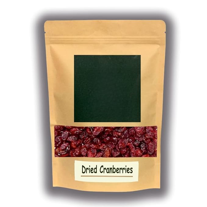 Generic Premium Cranberry - Healthy Snacks for Eating Dry Cranberry Cranberry Dry Fruit | Vegan Dried Berries High Energy | Whole Berries - 250g Pack