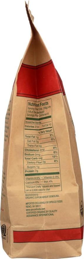 Montebello Organic Penne Rigate Pasta -- 1 lb - 2 pc