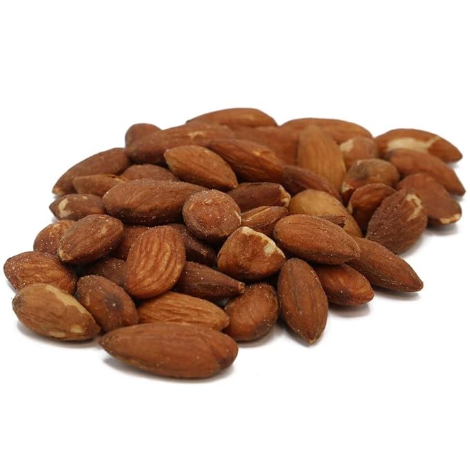 C.J. Dannemiller Almonds Bulk 30 LB Box Whole Roasted &amp Salted Almonds Perfect for Snacking Baking Cooking