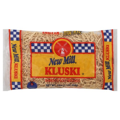 New Mill Egg Noodles Enriched Kluski 16 oz (pack of 6)