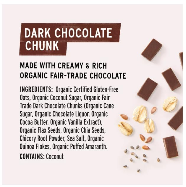 Purely Elizabeth Organic Oats Instant Oatmeal 1.76 oz Cup + King Combos QR Code Mixed pack with (Seasonal (Chocolate (12 count))