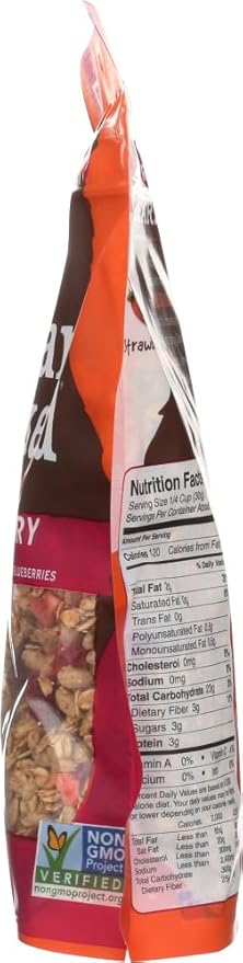 Bear Naked Fit Granola Triple Berry Crunch 12-Ounce Pouches (Pack of 6) by Bear Naked [Foods]
