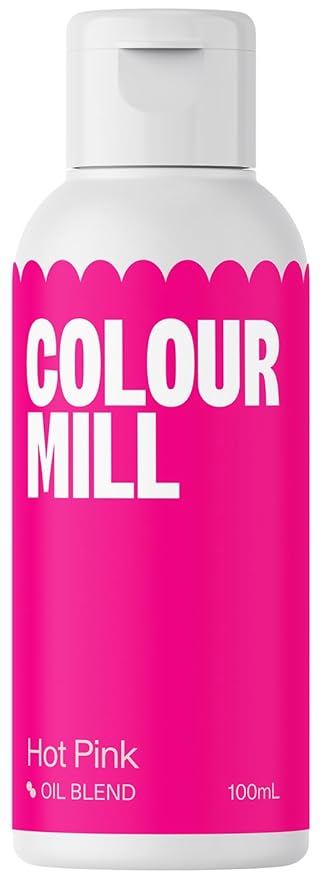 Colour Mill Oil-Based Food Coloring 100 Milliliters (Hot Pink)