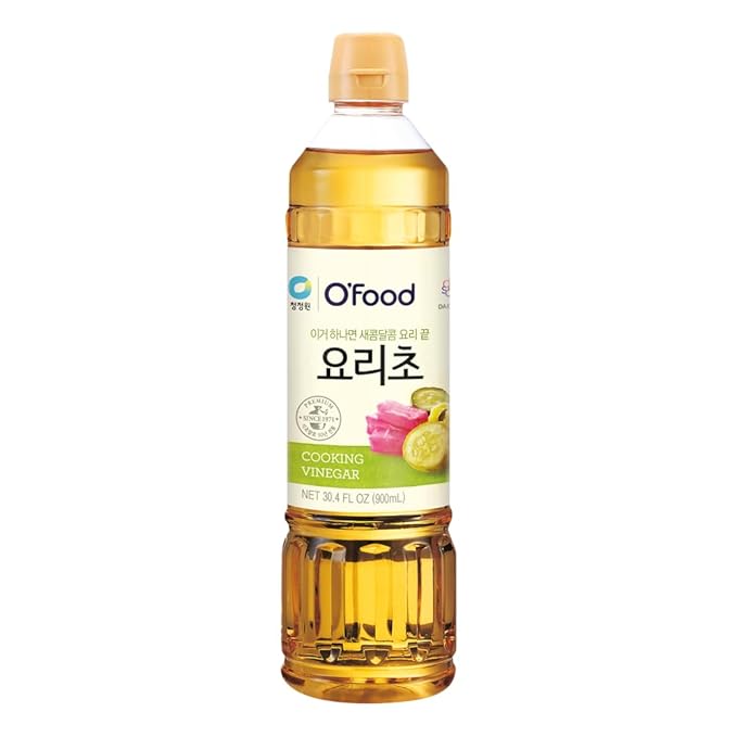 Chung Jung One O'Food Premium Korean Vinegar Kitchen Essential Pantry Staple Perfect for Salads (Cooking 900ml)