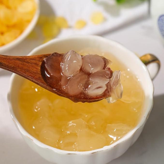 Pure Peach Gum Snow Swallow &amp Saponin Rice Kernel Combo No Impurities Natural Edible Nourishing Ingredients Ready for Stewing Dessert &amp Drinks (500g Peach Gum250gSnow Swallow150gSaponin