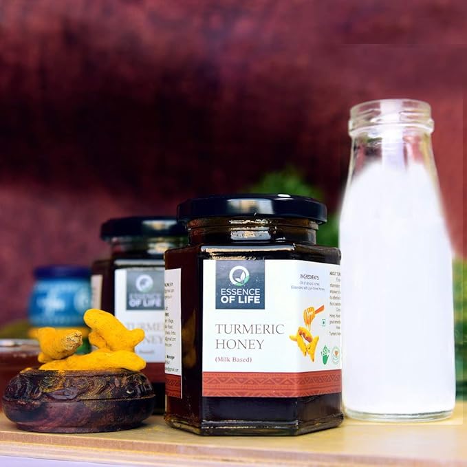 Essence of Life Turmeric Honey (Milk Based) - 350gm