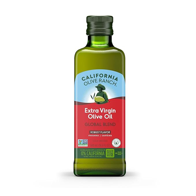 California Olive Ranch Global Blend Robust Extra Virgin Olive Oil 500mL (Pack of 1)