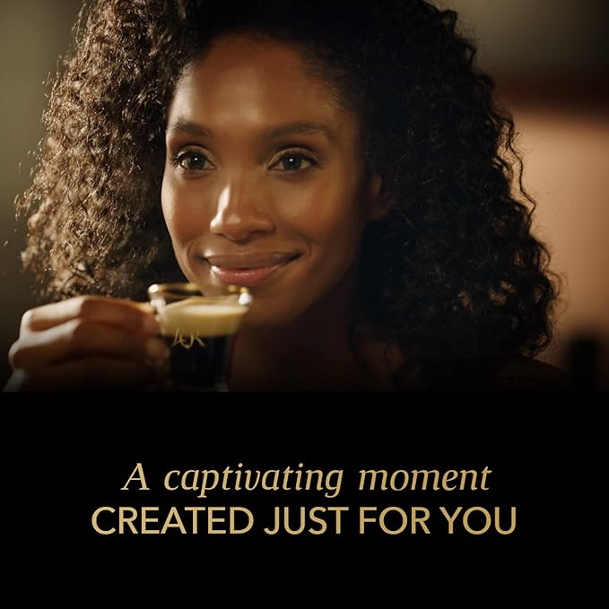 L'OR Espresso Capsules 100 Count Profondo Lungo Single-Serve Aluminum Coffee Capsules Compatible with the L'OR BARISTA System &amp *Nespresso Original Machines