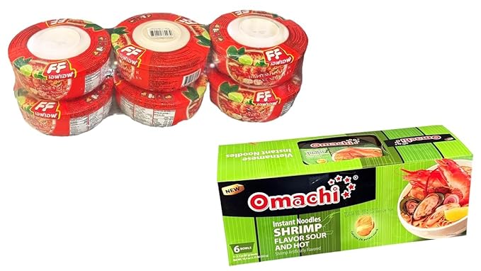 Asia Style Instant Noodles (COMBO TOMYUM INSTANT NOODLES)