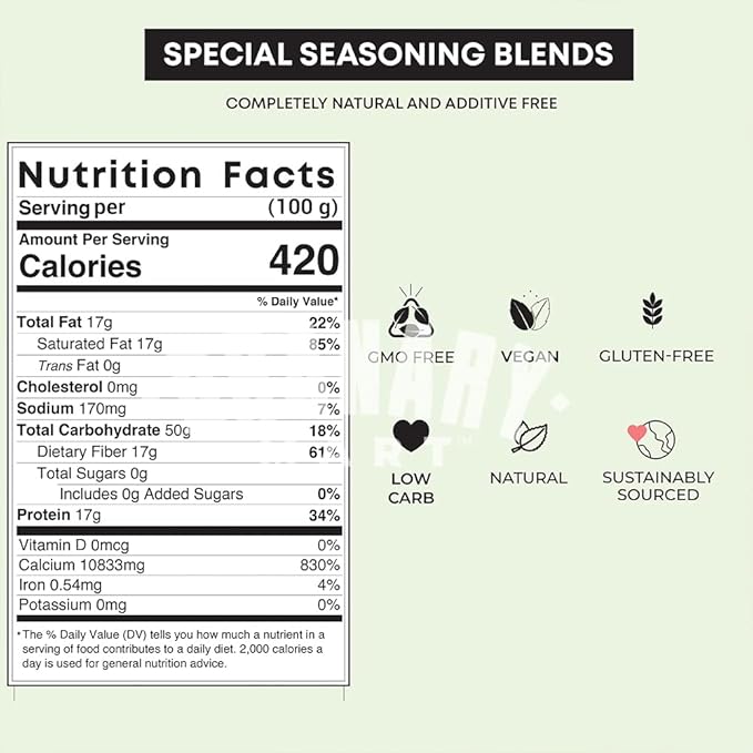 Natural Biryani Masala by Granary Mart – Gourmet Spice Blend - Ideal for layered vegetable and meat pilaf – Suitable for Vegetarians &amp Vegans - Affordable Bulk Rate – 44 lbs. Bulk Bag