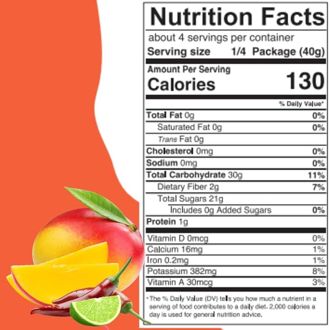 SOL SIMPLE Regenerative Organic Certified™ Dried Chili Mango and Pineapple | Snack Pack | Vegan | Non-GMO | No Added Sugar | Dried Fruit | Dried No Sugar | Organic