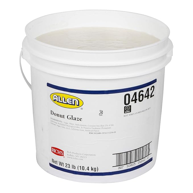 Rich's JW Allen Donut Glaze for Glazed Donuts Bakery Fresh Pastries &amp More 23 lb Pail