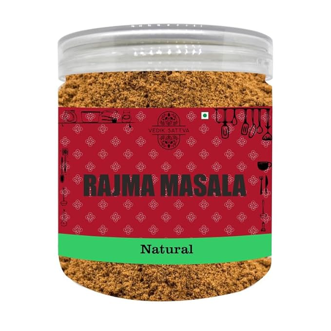 Vedik Sattva Natural Rajma Masala 8.82 OZ / 250 GM | Pack Of 1 Box