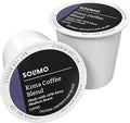 Amazon Brand - Solimo Medium Roast Coffee Pods Kona Blend Compatible with Keurig 2.0 K-Cup Brewers 100 Count