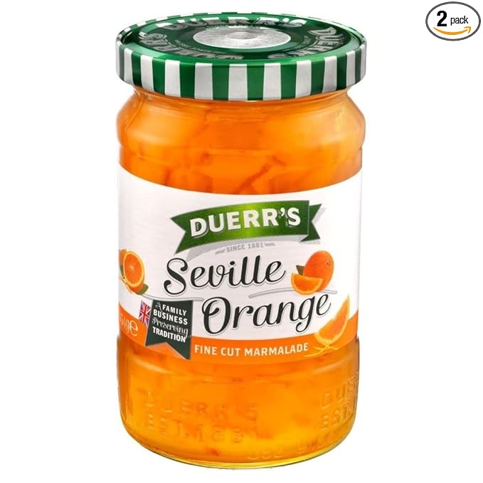 Duerr's Traditional Fine Cut Seville Orange Marmalade (454g) - Pack of 2