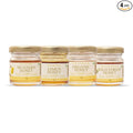 Shiva Organic Honey Tasters - Workout Booster Pack | 4 Flavors x 50g Each | Total 200g | Energize Your Fitness Journey with Pure and Natural Honey