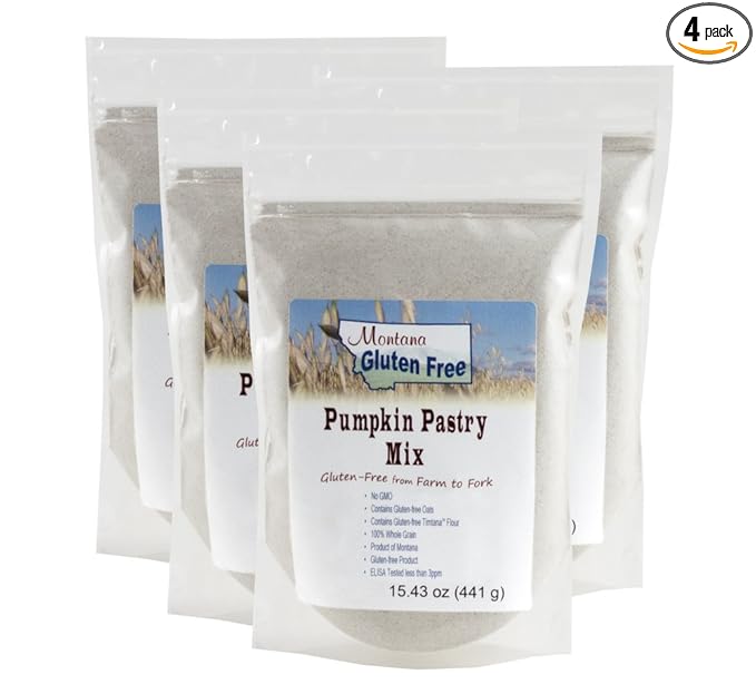 Gluten Free Pumpkin Pastry Mix - 4 Pack