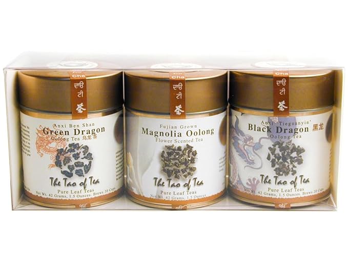 The Tao of Tea Oolong Tea Sampler 3-Count Box