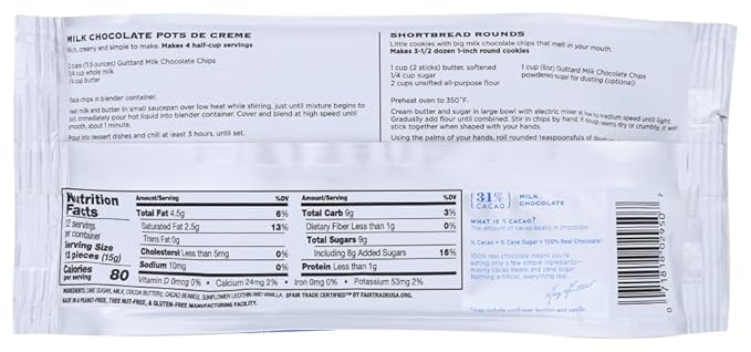 Guittard Choc Chip Mlk Choc Maxi - Pack of 2