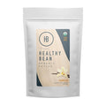 Healthy Bean Organic Ground Coffee Vanilla Infused - Low Acid Coffee Grounds for Sensitive Stomach - Medium Roast Blend USDA Organic High Antioxidants Smooth and Creamy Vanilla-Infused Flavor 11oz