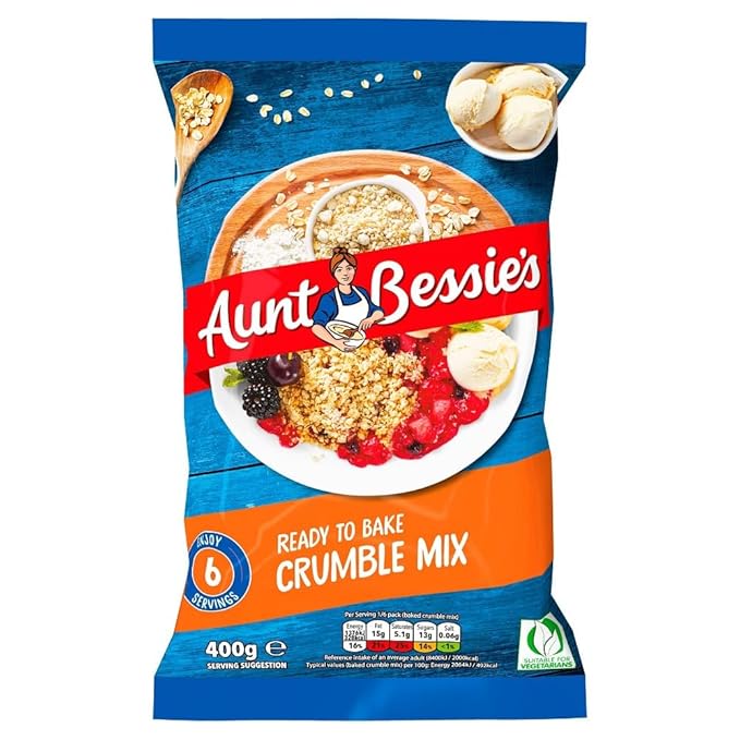 Aunt Bessie's - Golden Crumble Mix - 400g (Case of 8)