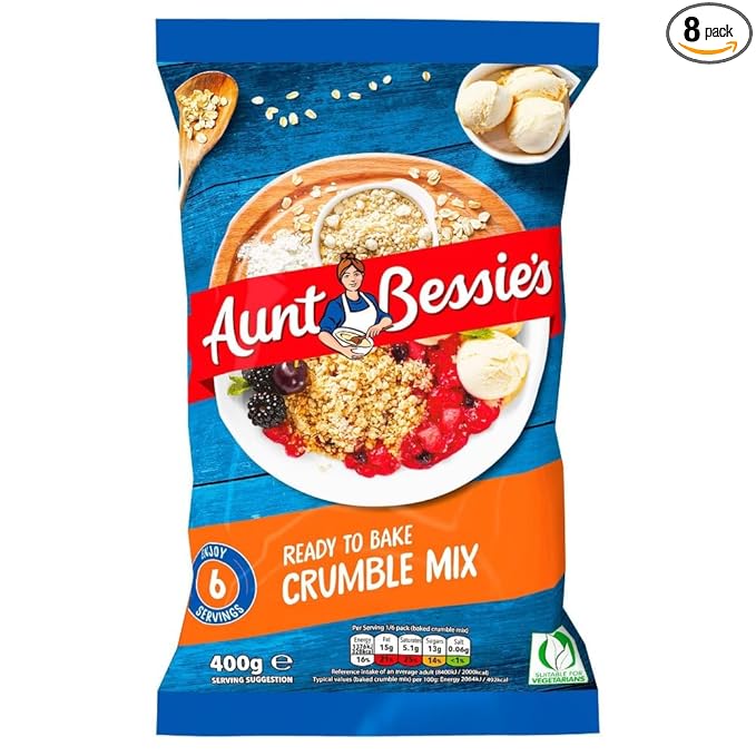 Aunt Bessie's - Golden Crumble Mix - 400g (Case of 8)