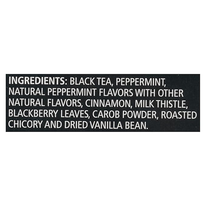 Celestial Seasonings Black Tea Peppermint Peak 20 Count (Pack of 6) (Packaging May Vary)
