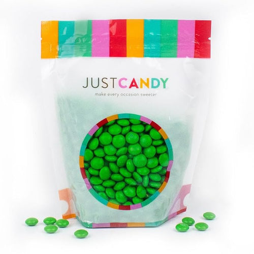 375pcs Green Coated Milk Chocolate Candies (12oz 375pcs)