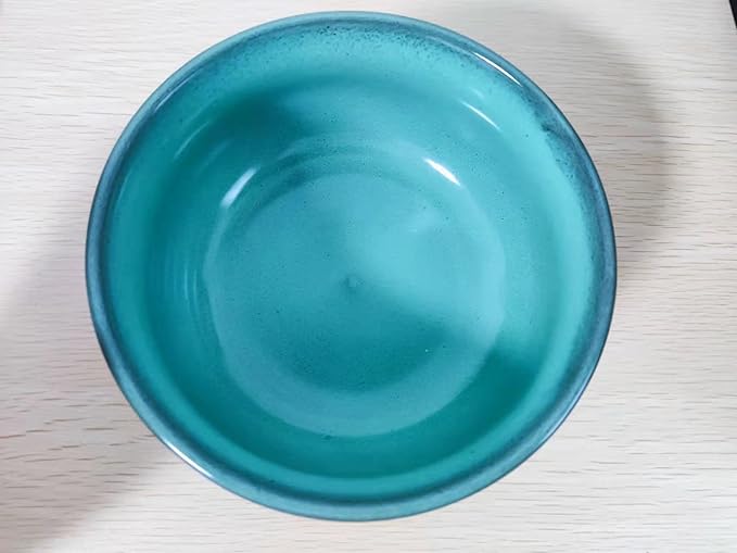 Hasense 23 Ounce Ceramic Bowls Set for Salad Cereal Soup and Oatmeal Green 1 PC