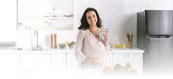 OVU Bar – Fertility Pregnancy &amp Postpartum Nutrition Support for Women Myo-Inositol Folic Acid Maca High Protein High Fiber Cocoa Coconut 9 Bars