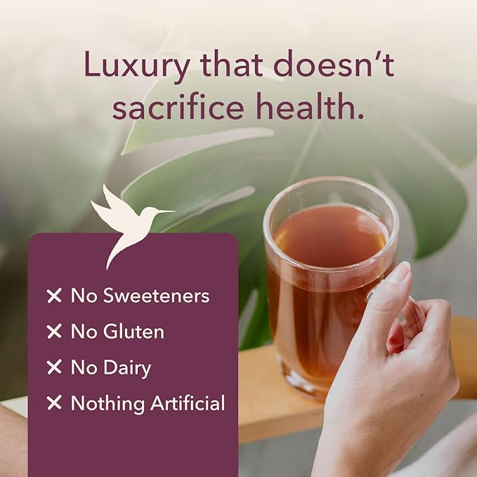 Herbal Tea Sampler – 5 Caffeine-Free Loose Leaf Blends for Sleep and Relaxation Fruity and Dessert-Inspired Flavors 75 to 100 Cups – Handcrafted in USA – Plum Deluxe