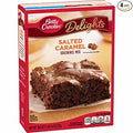 Betty Crocker Salted Caramel Brownie Mix 18.4 oz (Pack of 4)