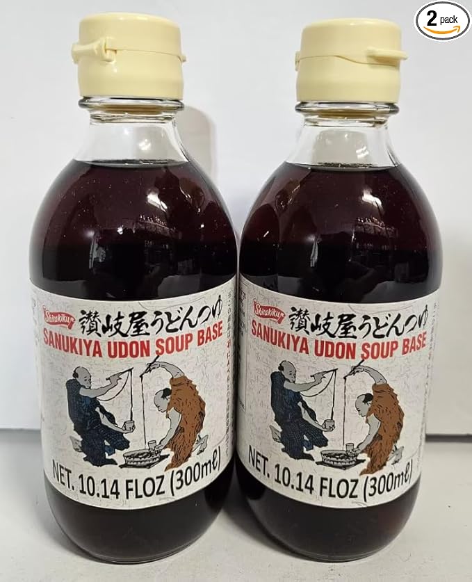 Sanukiya Udon Soup Base 10.14fl oz 300ml (2 Bottles)