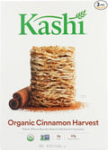 Kashi Cinnamon Harvest Cereal Organic Non GMO 16.3 oz Pack of 3