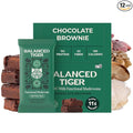 Functional Mushroom Vegan Protein Bars | Made in USA | Full Dose Lions Mane Shitake Reishi &amp Maitake Bars | Plant Protein Bars w/Adaptogens &amp Superfoods | Chocolate Brownie Flavor