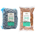 Pecan Halves Bundle – 2 lb + 5 lb Bags (7 lbs Total) | Fresh Premium Conventional Pecans | Bulk Natural Nuts for Baking Snacking &amp Cooking