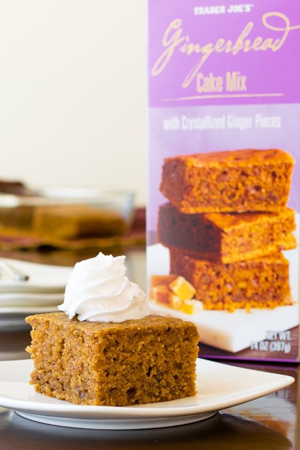 Trader Joe's Gingerbread Cake Baking Mix with Crystallized Ginger Pieces