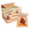 Elavi Peanut Butter Chocolate Protein Brownie 10g Protein 10g Fiber Non-Dairy Vegan &amp Gluten Free Guilt-Free Snack | No Added Sugar No Sugar Alcohols Kid Friendly (8 pack)