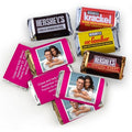 Personalized Wedding Candy Favors with Photo Miniatures - Hot Pink (Free Cold Packaging)